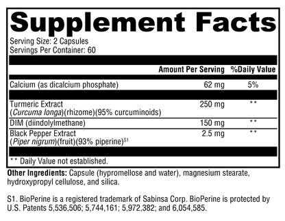 DIMension 3® 120 Capsules Supplement Facts