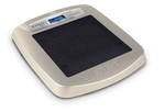 Juvent 1000N low-magnitude vibration plate, front view"
"Cutaway diagram of the Juvent vibration plate micro-impact mechanism