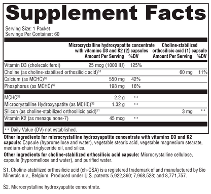 OSAplex MK-7™ 60 Packets Supplement Facts